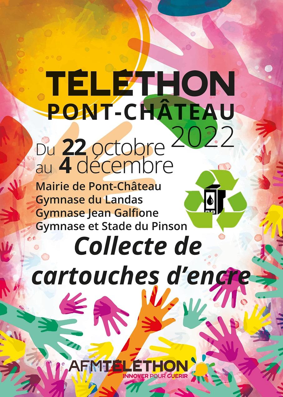 Telethon 2022 collecte cartouche